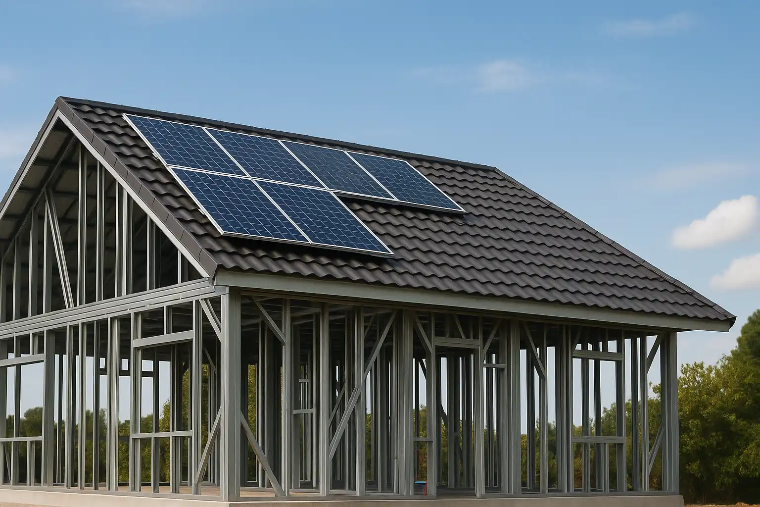 Energia Solar na Construção Civil: Sustentabilidade que Começa no Projeto